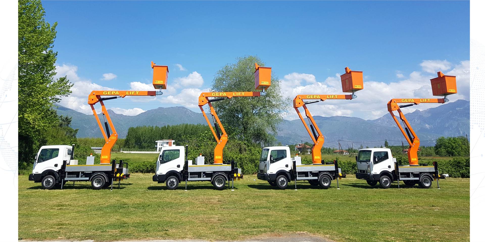 τηλεσκοπικά καλαθοφόρα